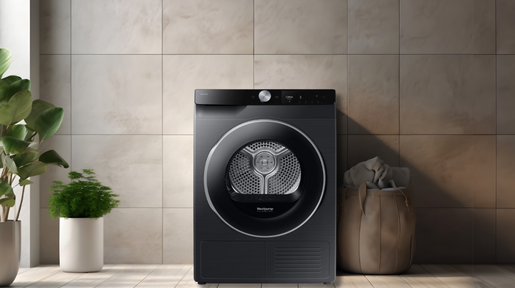 máy sấy bơm nhiệt Samsung DV90T6240LB/SV